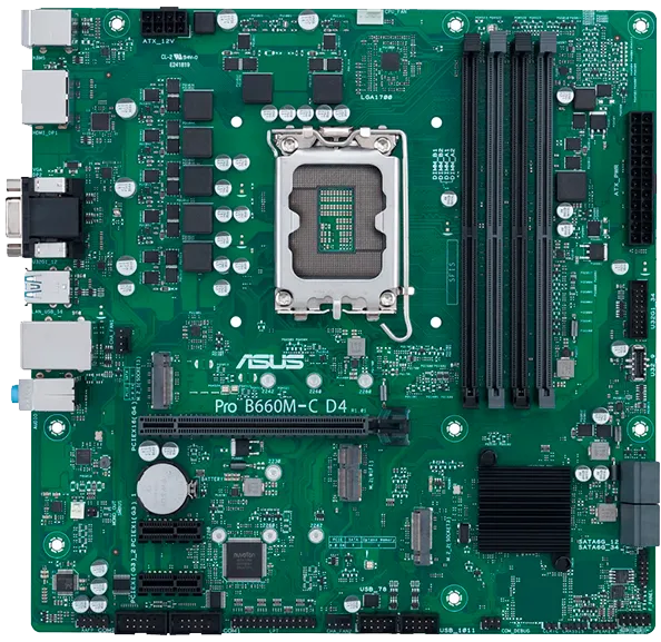 Ремонт Asus Pro B660M-C D4-CSM