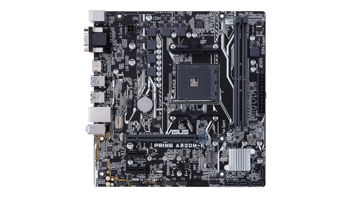 Ремонт Asus PRIME A320M-K